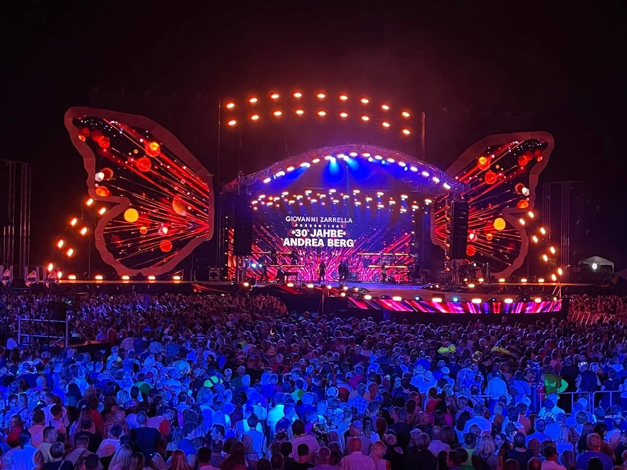 LED Support - 30 Jahre Andrea Berg